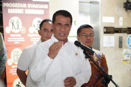 Kepala Badan Pangan Nasional (Bapanas) Andi Amran Sulaiman dalam sebuah kesempatan (Istimewa/INFOBERGIZI.NET)